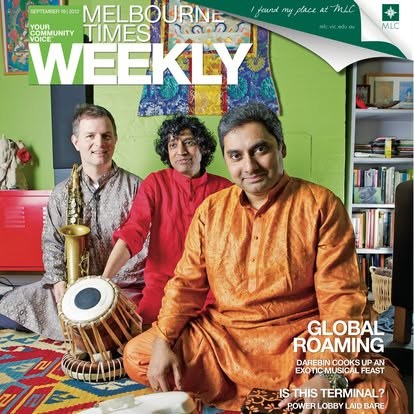 Melbourne Times Weekly feature connected to the music journey