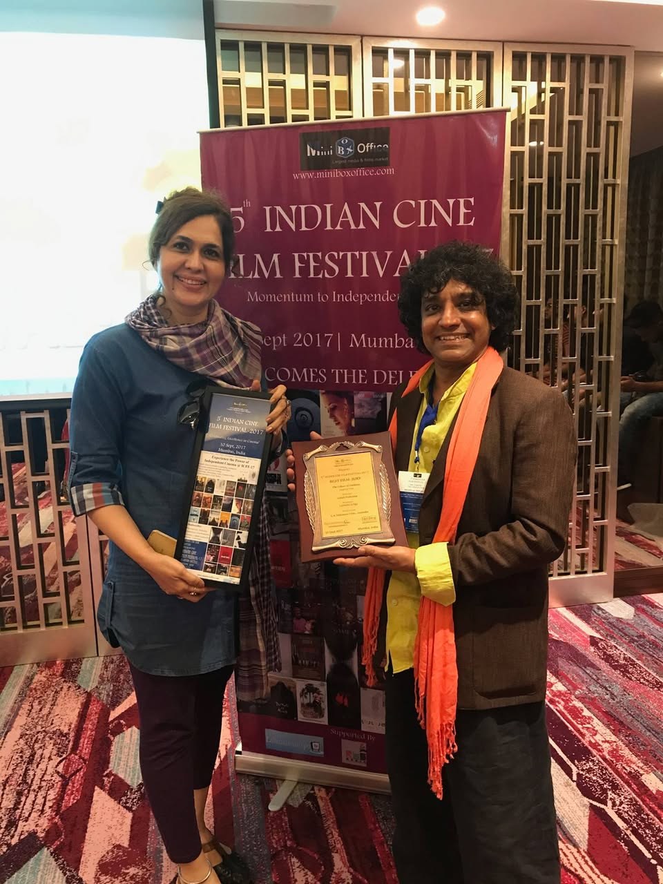 5th Indian Cine Film Festival, Mumbai — Best Film Jury Award for The Colour of Darkness