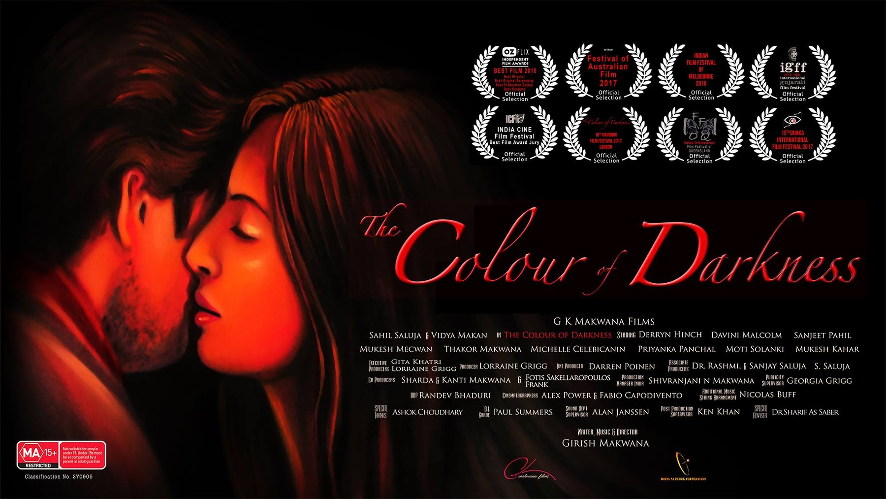 The Colour of Darkness poster